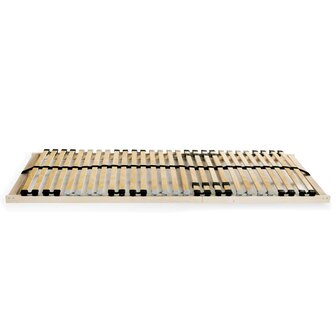 Lattenbodems 2 st met 28 latten 7 zones 90x200 cm 2