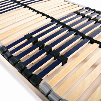Lattenbodems 2 st met 42 latten 7 zones 90x200 cm 4