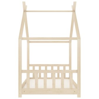 Kinderbedframe massief grenenhout 80x160 cm 5