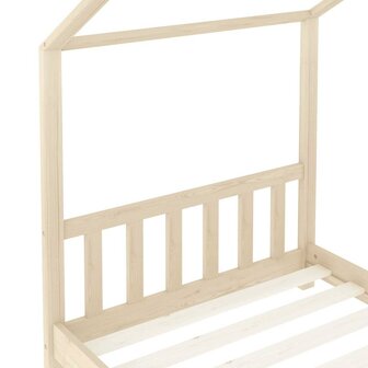 Kinderbedframe massief grenenhout 80x160 cm 6