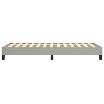 Boxspring bed 80x200 cm stof lichtgrijs 6