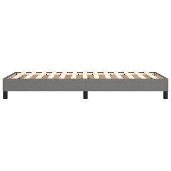 Boxspring bed 80x200 cm stof donkergrijs 6