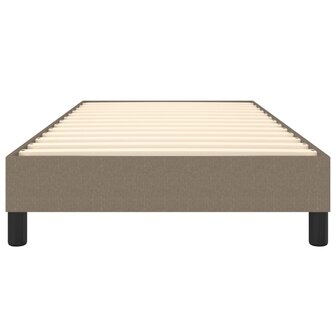 Boxspring bed 90x190 cm stof taupe 5
