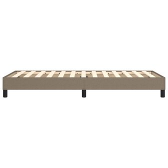 Boxspring bed 90x190 cm stof taupe 6