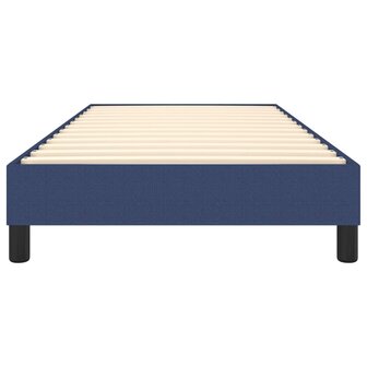 Boxspring bed 90x190 cm stof blauw 5