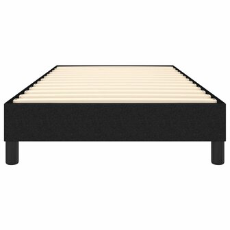 Boxspring bed 90x200 cm stof zwart 5