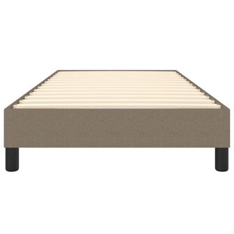 Boxspring bed 90x200 cm stof taupe 5