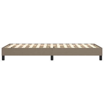 Boxspring bed 90x200 cm stof taupe 6