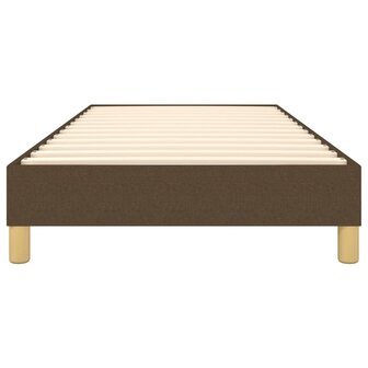 Boxspring bed 80x200 cm stof donkerbruin 5