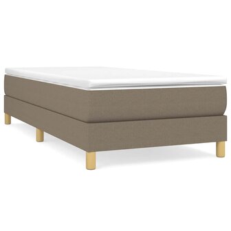 Boxspring bed 80x200 cm stof taupe 2