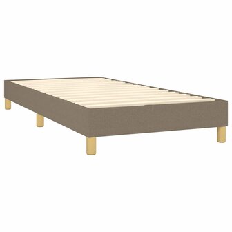 Boxspring bed 80x200 cm stof taupe 4