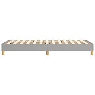 Boxspring bed 90x190 cm stof lichtgrijs 6
