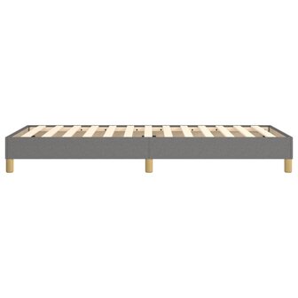 Boxspring bed 90x190 cm stof donkergrijs 6