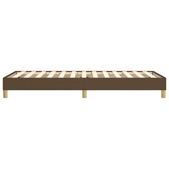 Boxspring bed 90x190 cm stof donkerbruin 6