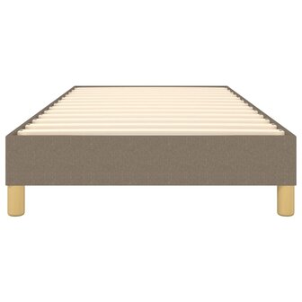 Boxspring bed 90x200 cm stof taupe 5
