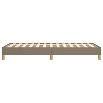 Boxspring bed 90x200 cm stof taupe 6