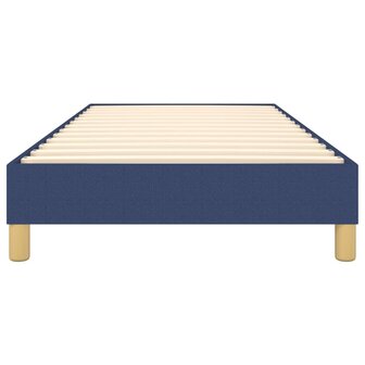 Boxspring bed 100x200 cm stof blauw 5