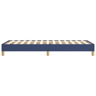 Boxspring bed 100x200 cm stof blauw 6