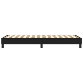 Boxspring bed kunstleer zwart 100x200 cm 6