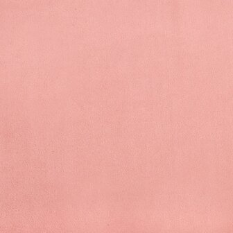 Boxspring bed fluweel roze 80x200 cm 8