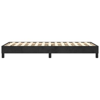Boxspring bed fluweel zwart 90x190 cm 6