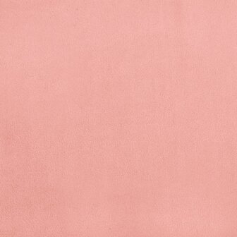 Boxspring bed fluweel roze 90x200 cm 8