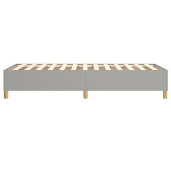 Boxspring bed 90x190 cm stof lichtgrijs 6