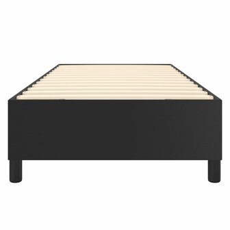 Boxspring bed kunstleer zwart 80x200 cm 5