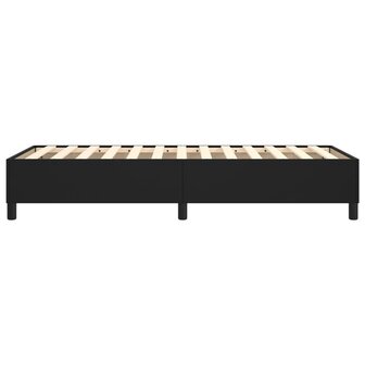 Boxspring bed kunstleer zwart 80x200 cm 6