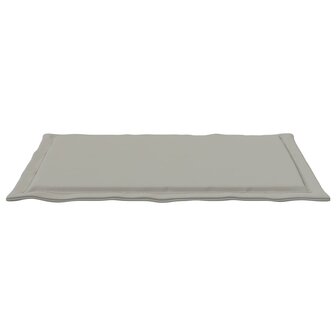 Zitkussens 2 pcs Lichtgrijs 47 x 36 x 2 cm Polyester 7