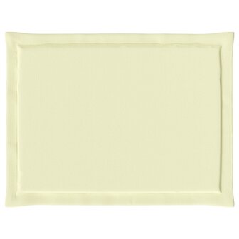 Zitkussens 4 pcs Cr&egrave;mekleurig 47 x 36 x 2 cm Polyester 5