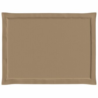 Zitkussens 4 pcs Taupe 47 x 36 x 2 cm Polyester 5
