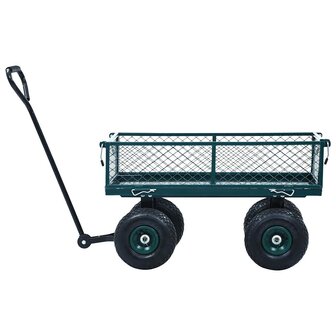 Tuinwagen 250 kg groen 4