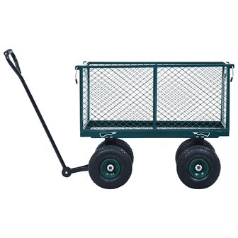 Tuinwagen 350 kg groen 6