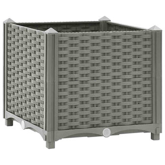 Plantenbak verhoogd 40x40x38 cm polypropeen 1