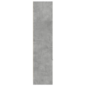 Apothekerskast 30x41x174,5 cm bewerkt hout betongrijs 7