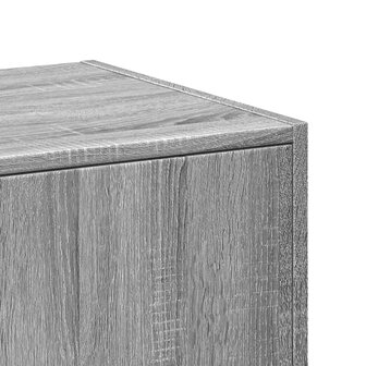Apothekerskast 30x41x174,5 cm bewerkt hout grijs sonoma eiken 8