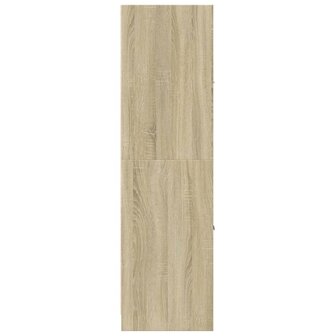 Apothekerskast 40x41x144,5 cm bewerkt hout sonoma eikenkleurig 7