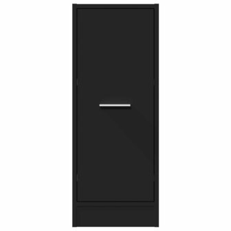 Apothekerskast 30x41x77,5 cm bewerkt hout zwart 5