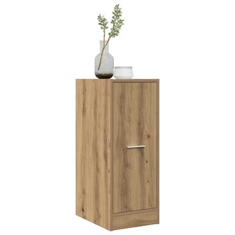 Apothekerskast 30x41x77,5 cm bewerkt hout artisanaal eikenkleur 3