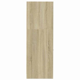 Apothekerskast 30x41x118 cm bewerkt hout sonoma eikenkleurig 7
