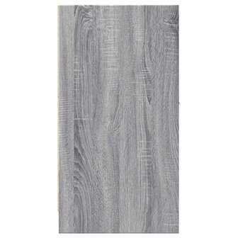 Apothekerskast 40x41x77,5 cm bewerkt hout grijs sonoma eiken 7
