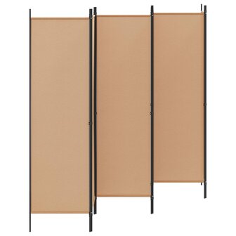 6-Panelen Kamerscherm Beige 300 x 180 cm Stof 2