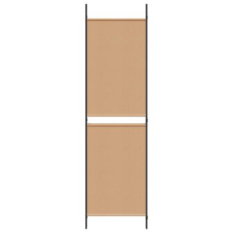 3-paneel kamerscherm Beige 150 x 180 cm Stof 5