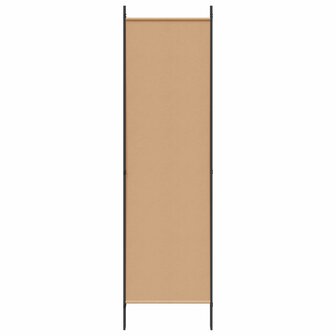 4-panelen kamerscherm Beige 200 x 200 cm Stof 5