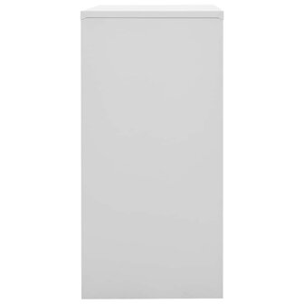Lockerkasten 5 st 90x45x92,5 cm staal lichtgrijs en blauw 4