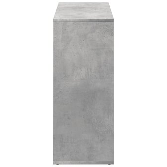 Kamerscherm / boekenkast 69,5x29x69,5 cm hout betongrijs 7