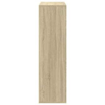Kamerscherm / boekenkast 69,5x29x103,5 cm hout sonoma eiken 7