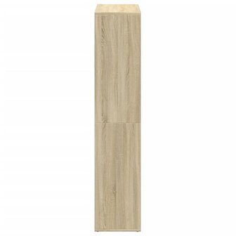 Kamerscherm / boekenkast 69,5x29x137,5 cm hout sonoma eiken 7