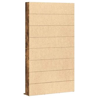 Cd-kast 102x23x177,5 cm bewerkt hout gerookt eikenkleurig 6
